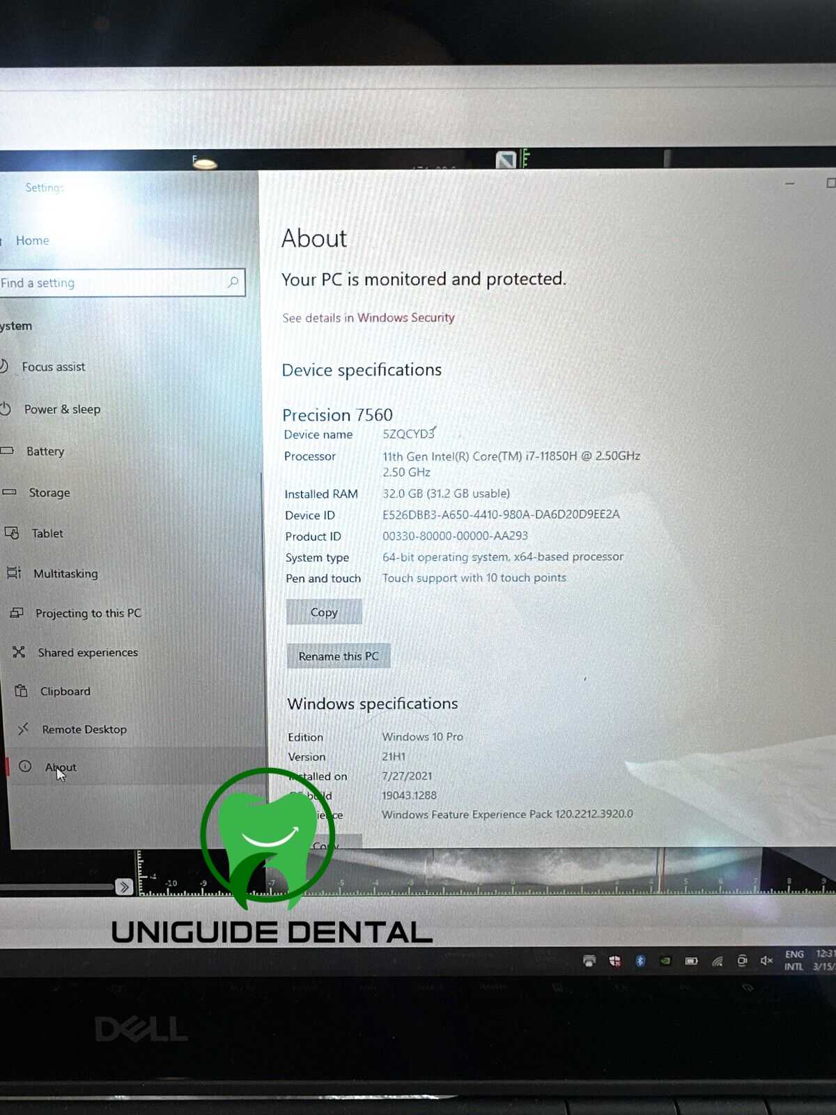3Shape TRIOS 4 Intraoral Scanner with Laptop